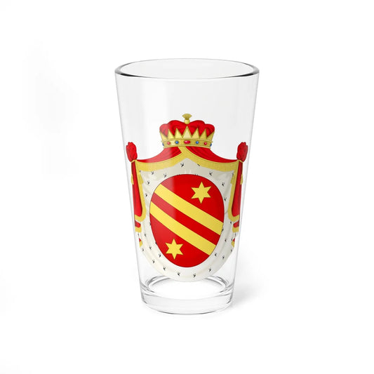 Coat of Arms of Roman Prince of Canino (Italy) (Coat of Arms) Pint Glass 16oz 16oz - Go Mug Yourself