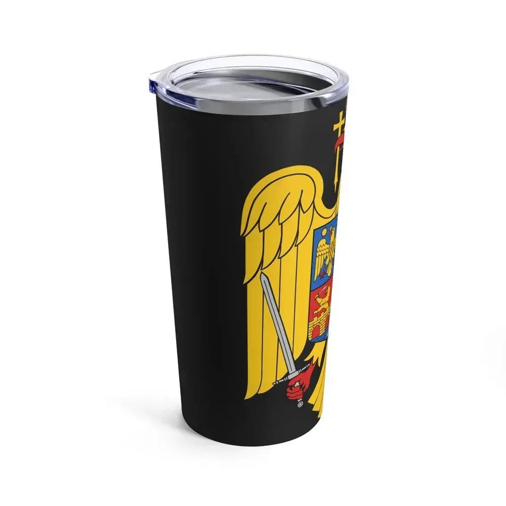 Coat of arms of Romania Eagle - Tumbler 20oz - Go Mug Yourself