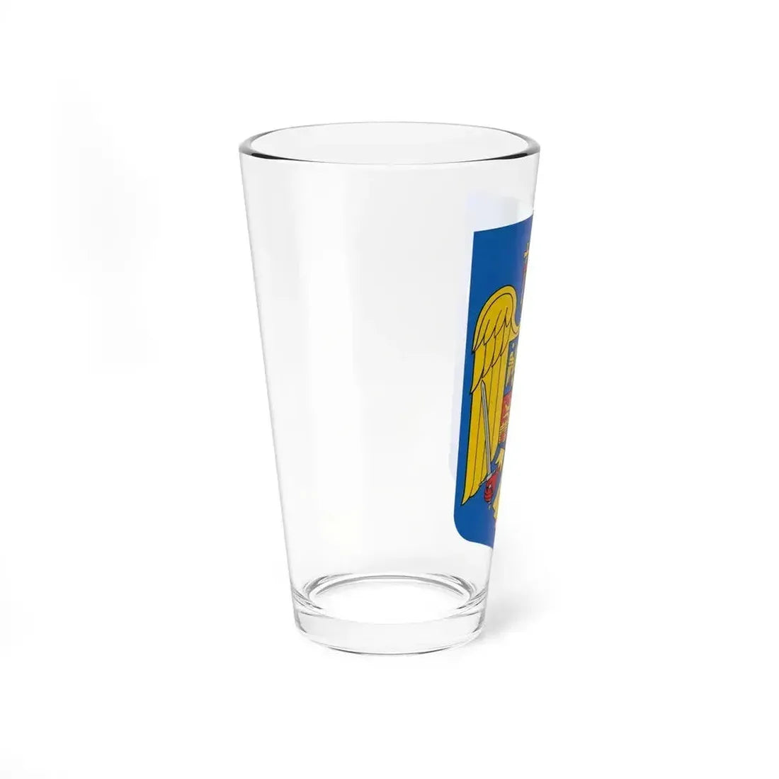 Coat of arms of Romania - Pint Glass 16oz - Go Mug Yourself