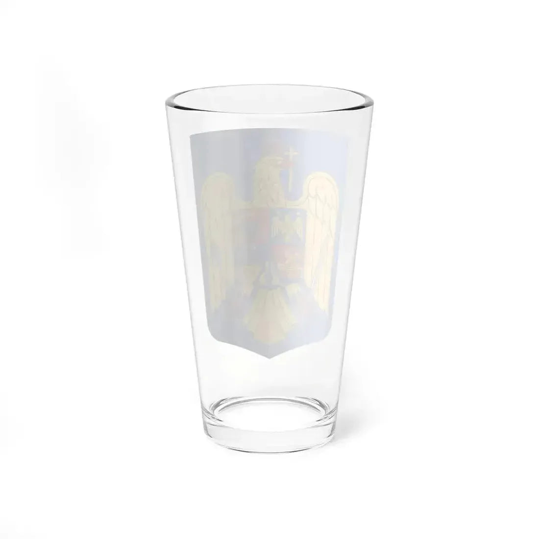 Coat of arms of Romania - Pint Glass 16oz - Go Mug Yourself