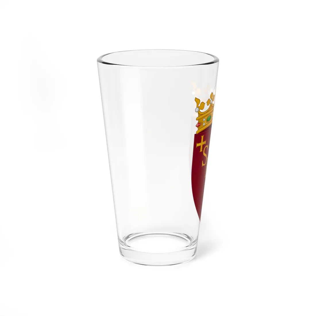 Coat of arms of Rome (Italy) (Coat of Arms) Pint Glass 16oz - Go Mug Yourself