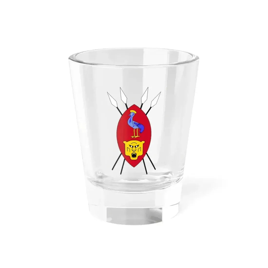 Coat of arms of Ruanda-Urundi - Shot Glass 1.5oz 1.5oz - Go Mug Yourself