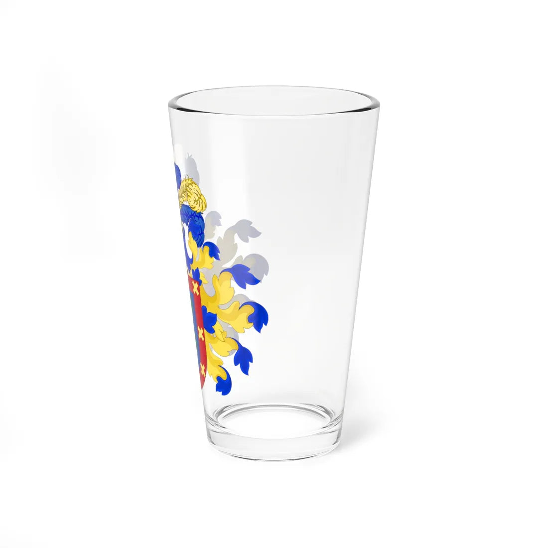 Coat of Arms of Ruiz de Gauna (Argentina) (Coat of Arms) Pint Glass 16oz - Go Mug Yourself