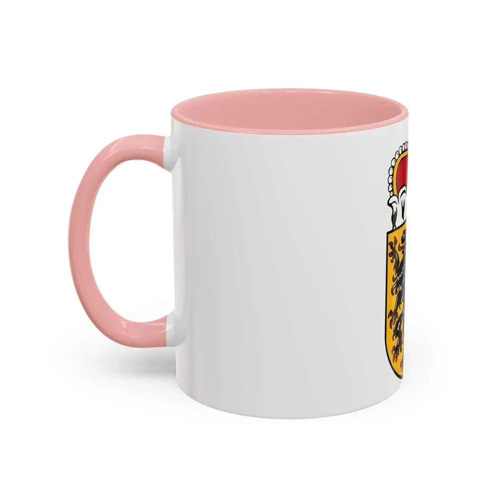 Coat of Arms of Salzburg Austria - Accent Coffee Mug - Go Mug Yourself