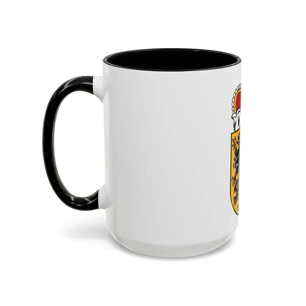 Coat of Arms of Salzburg Austria - Accent Coffee Mug - Go Mug Yourself