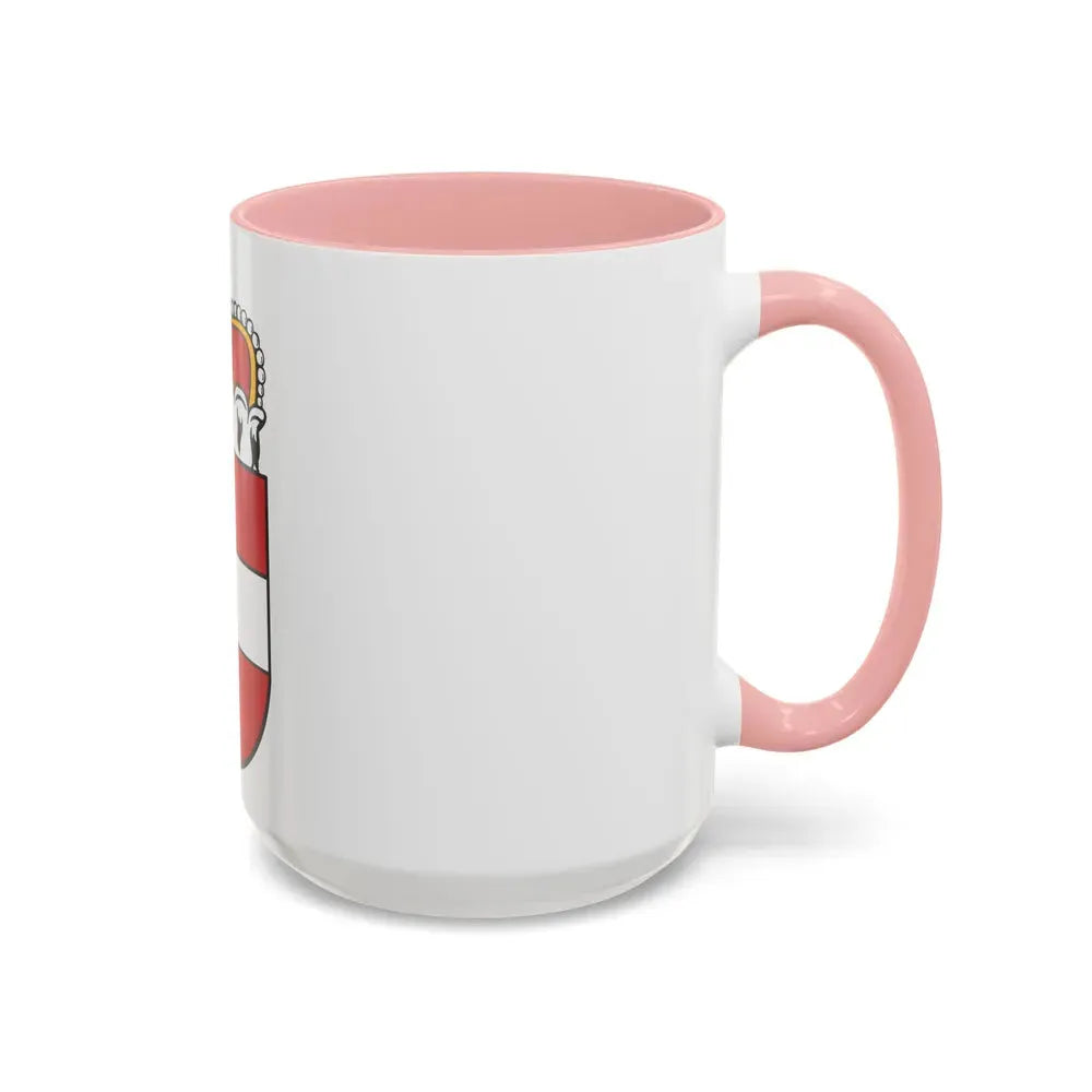 Coat of Arms of Salzburg Austria - Accent Coffee Mug - Go Mug Yourself