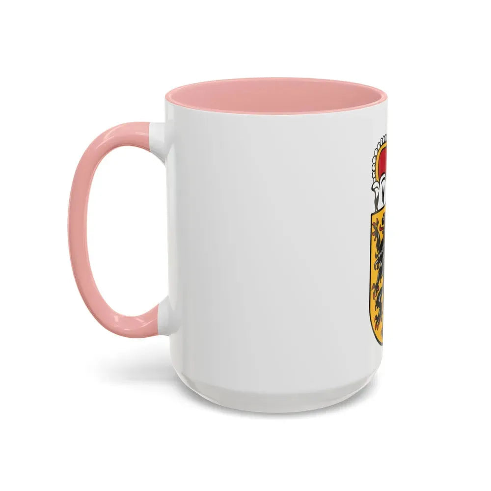 Coat of Arms of Salzburg Austria - Accent Coffee Mug - Go Mug Yourself