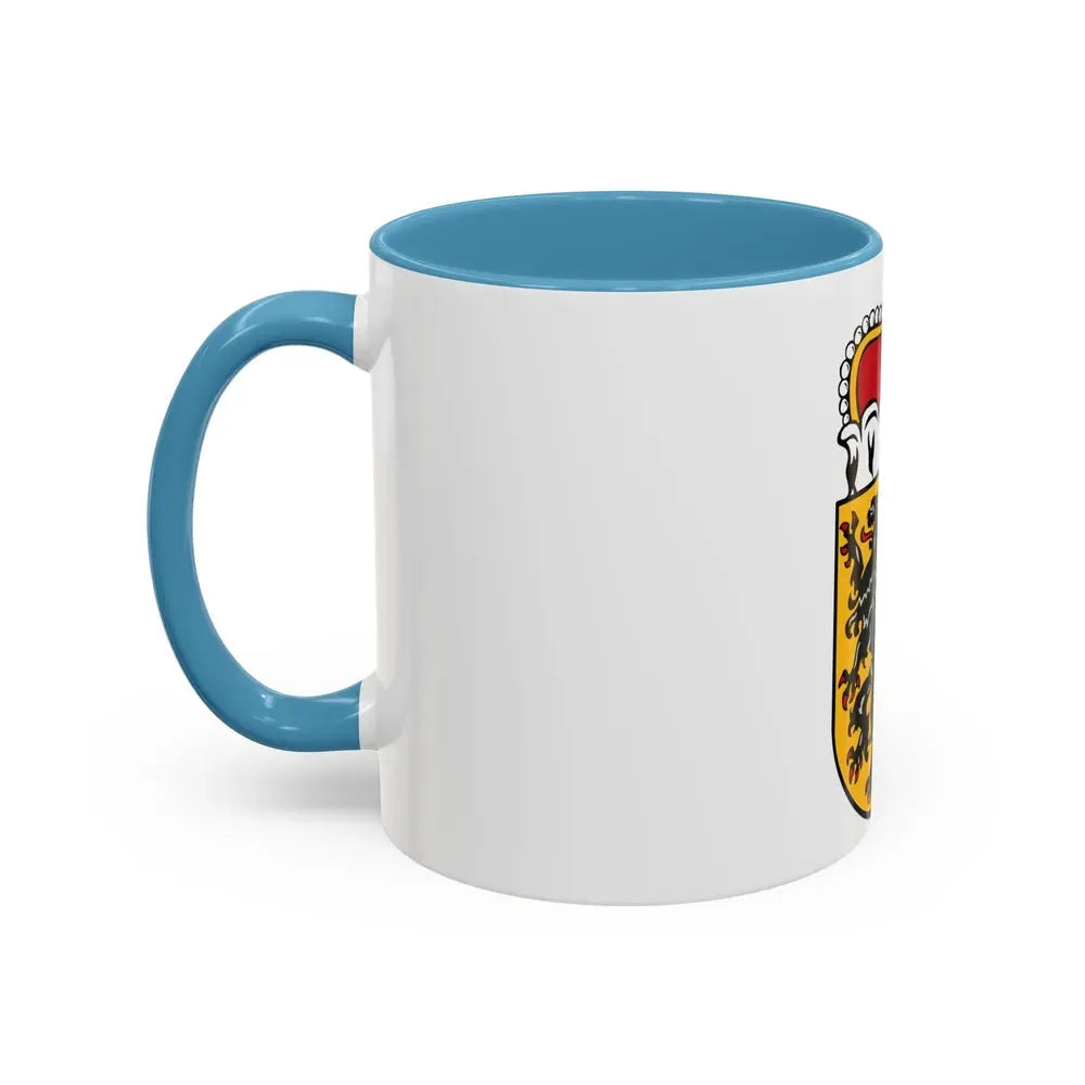 Coat of Arms of Salzburg Austria - Accent Coffee Mug - Go Mug Yourself
