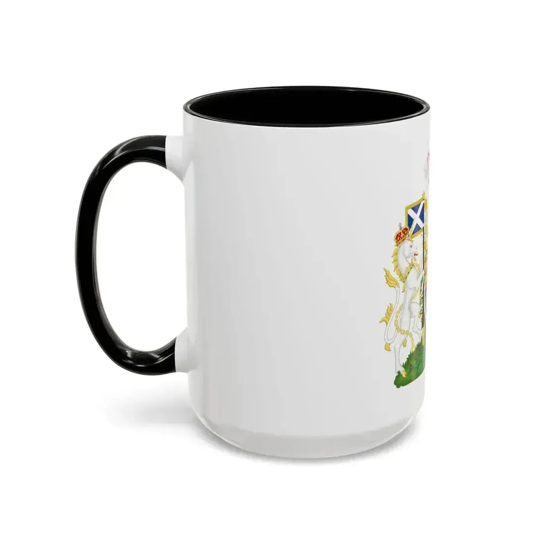 Coat of Arms of Scotland (1603-1649) - Accent Coffee Mug - Go Mug Yourself