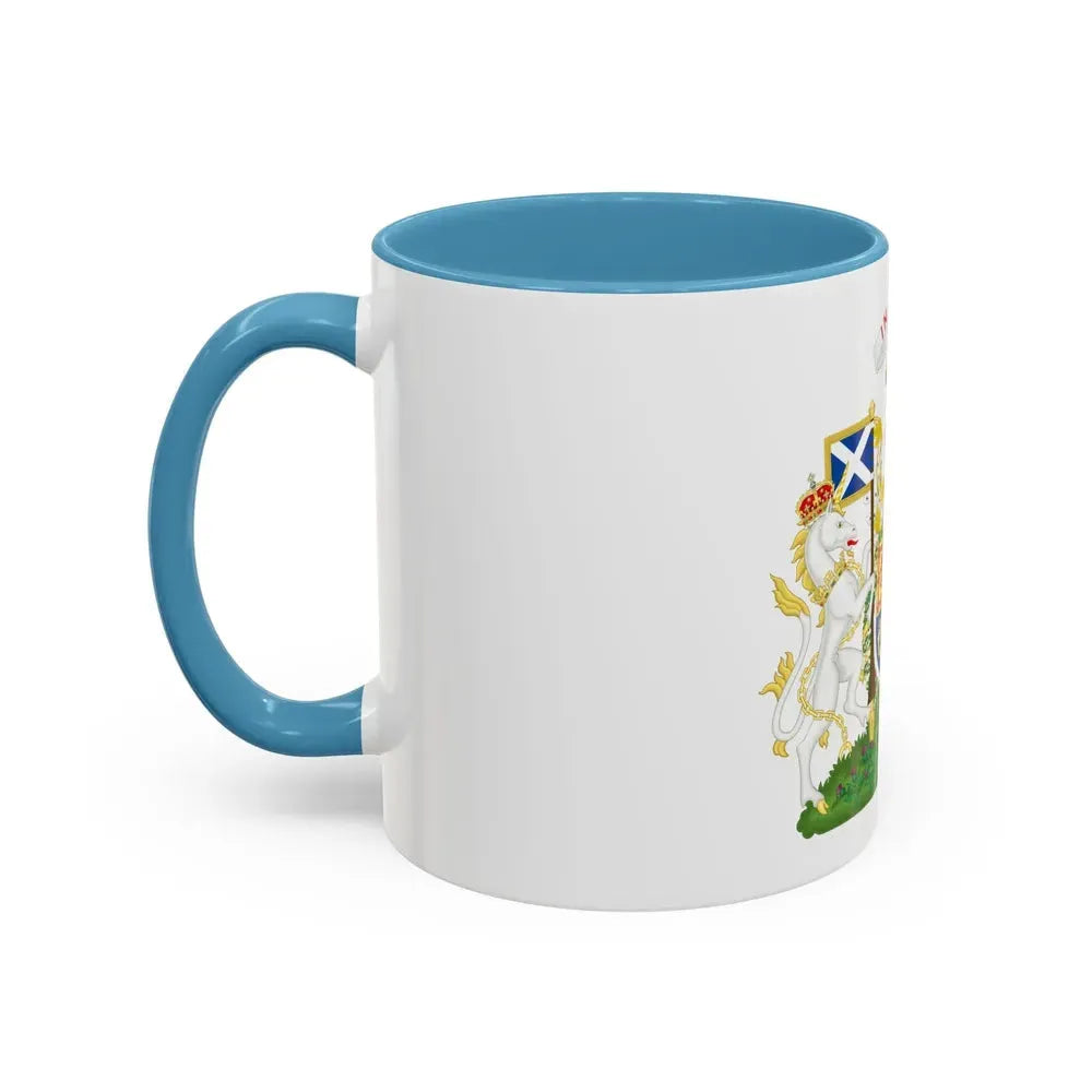 Coat of Arms of Scotland (1603-1649) - Accent Coffee Mug - Go Mug Yourself