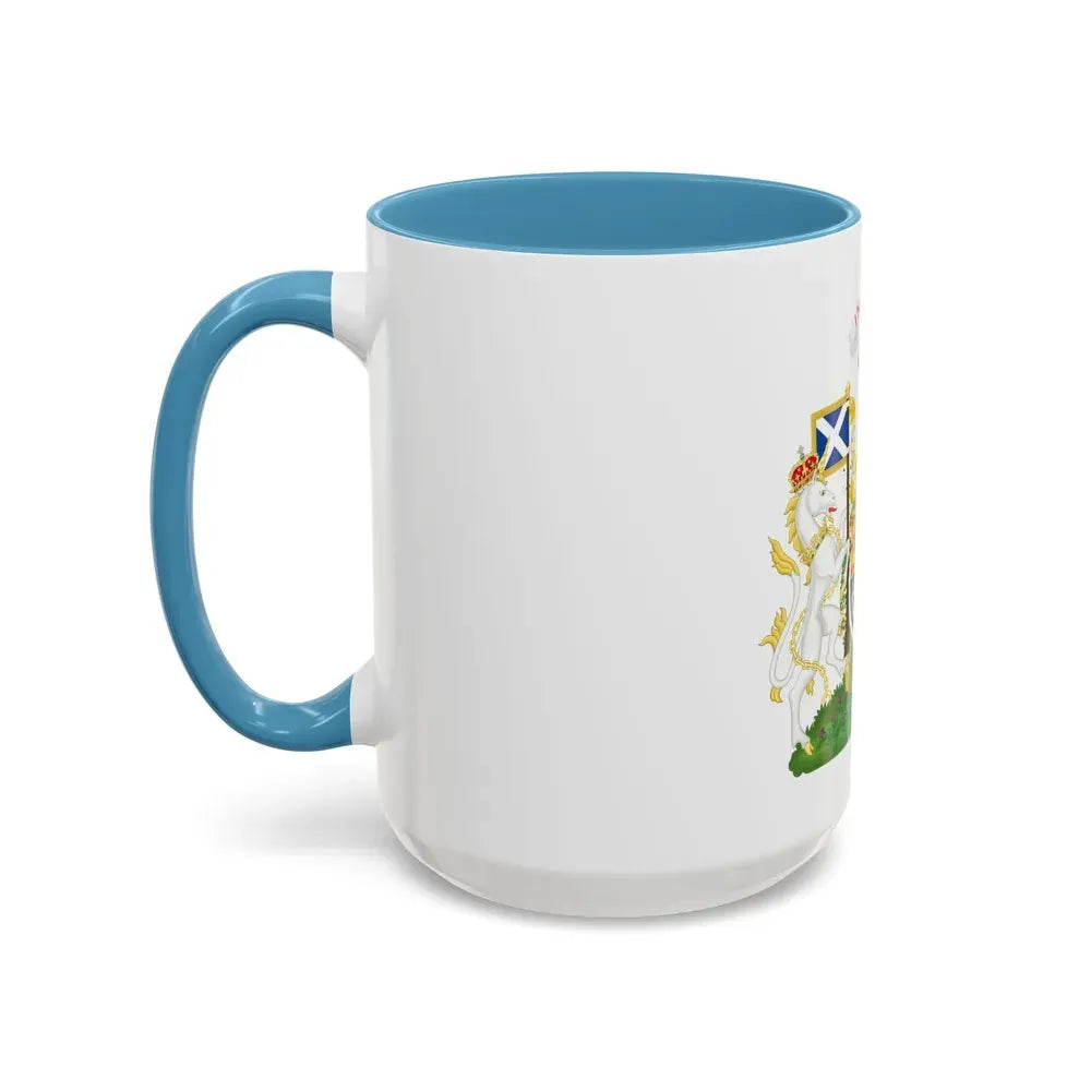 Coat of Arms of Scotland (1603-1649) - Accent Coffee Mug - Go Mug Yourself