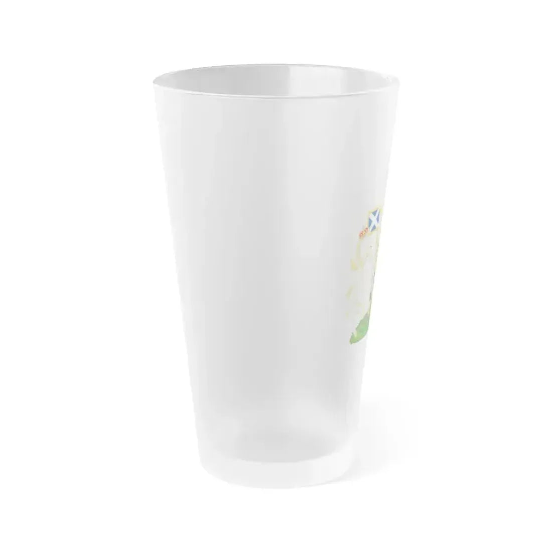 Coat of Arms of Scotland (1603-1649) - Frosted Pint Glass 16oz - Go Mug Yourself