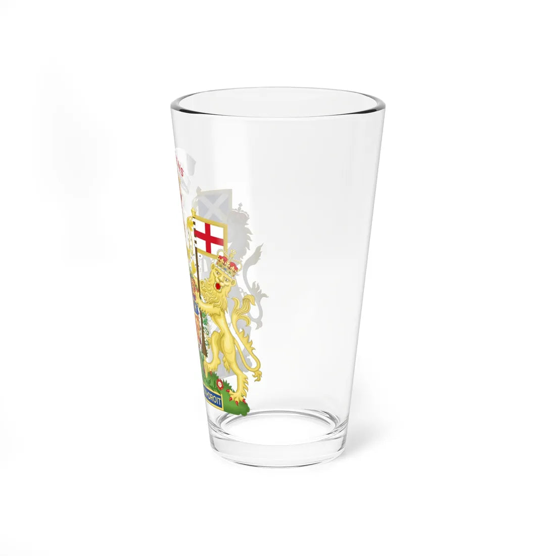 Coat of Arms of Scotland 1660-1689 (Scotland) (Coat of Arms) Pint Glass 16oz - Go Mug Yourself