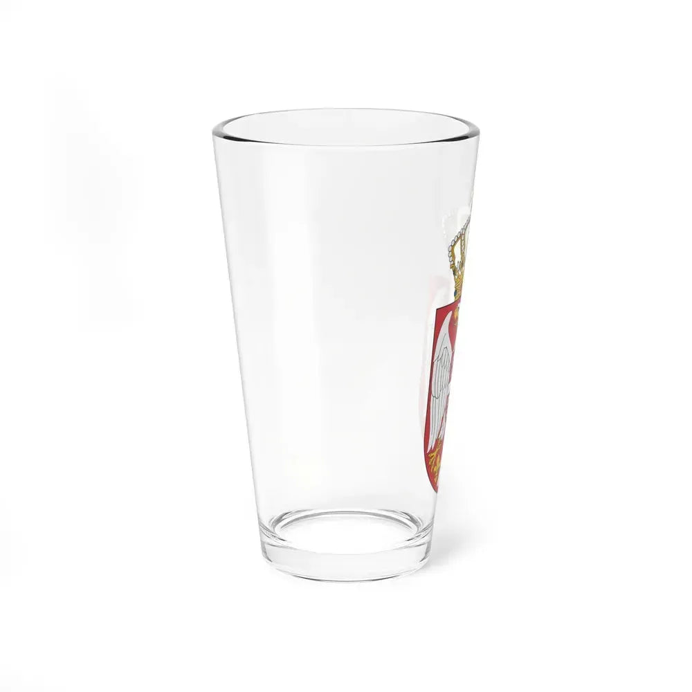 Coat of arms of Serbia 2 - Pint Glass 16oz - Go Mug Yourself