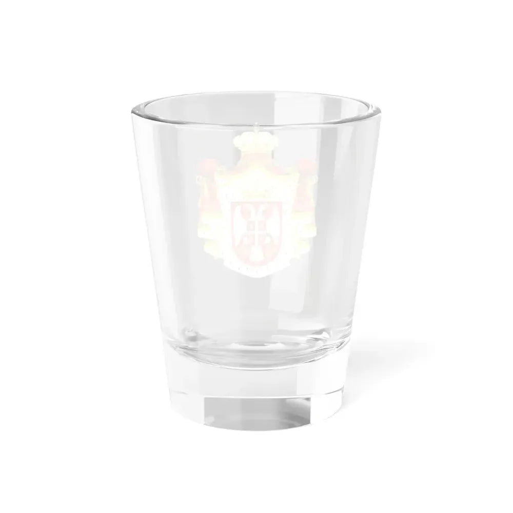 Coat of arms of Serbia (2004-2010) - Shot Glass 1.5oz - Go Mug Yourself