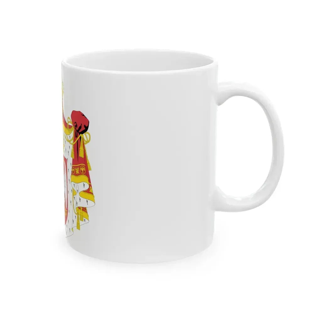 Coat of arms of Serbia (2004-2010) - White Coffee Mug - Go Mug Yourself