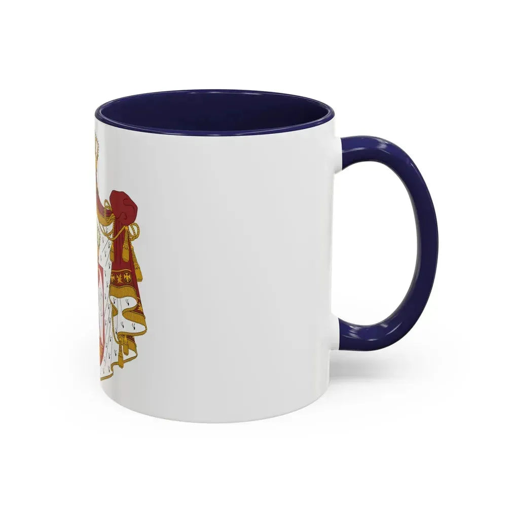 Coat of arms of Serbia - Accent Coffee Mug - Go Mug Yourself