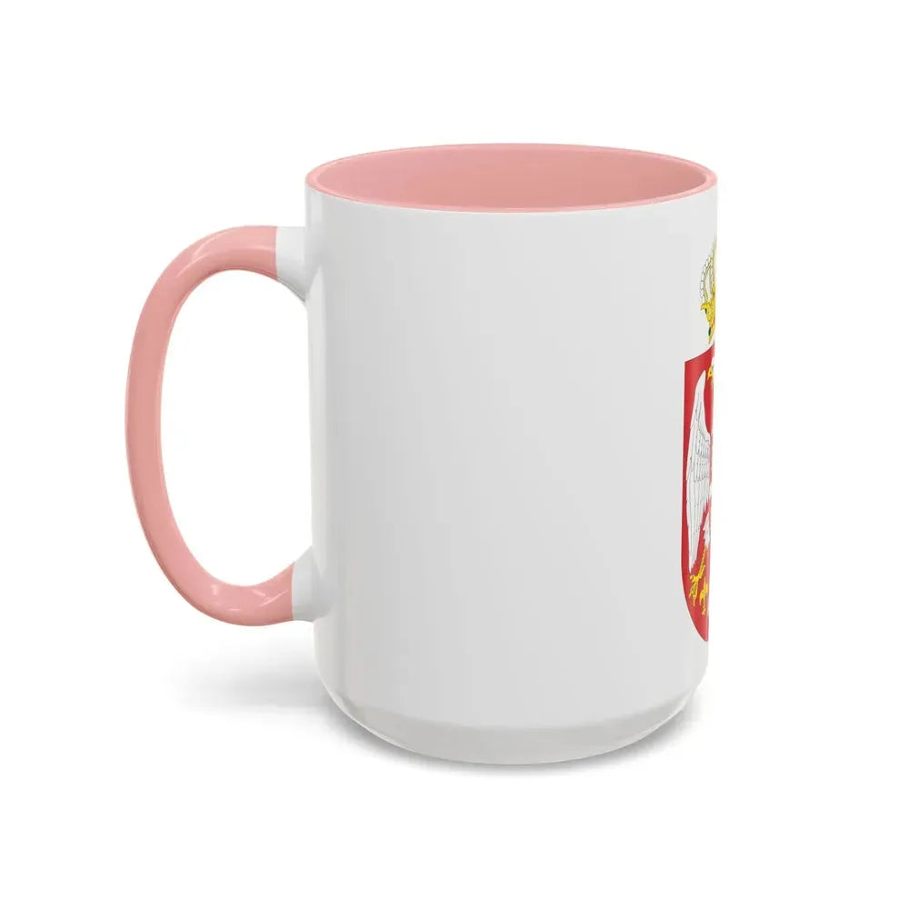 Coat of arms of Serbia small (2004 - 2010) - Accent Coffee Mug - Go Mug Yourself