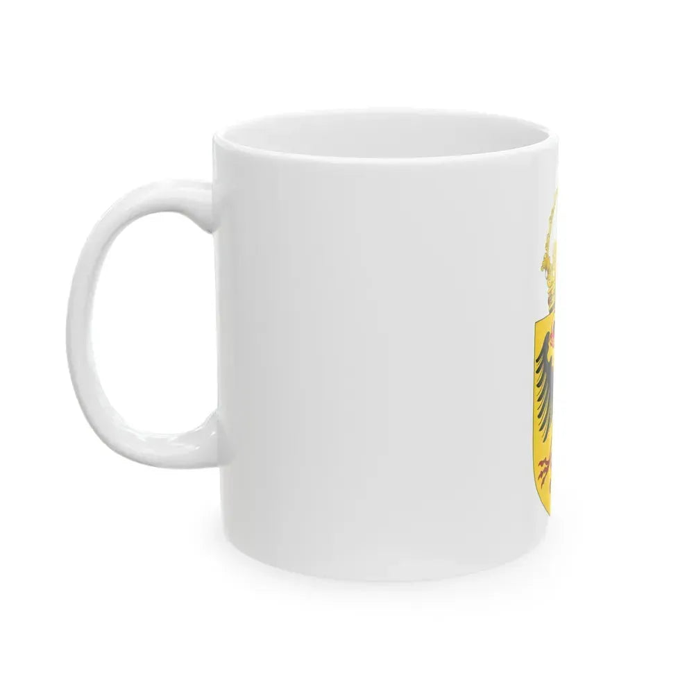 Coat of arms of Sigismund, Holy Roman Emperor - White Coffee Mug - Go Mug Yourself