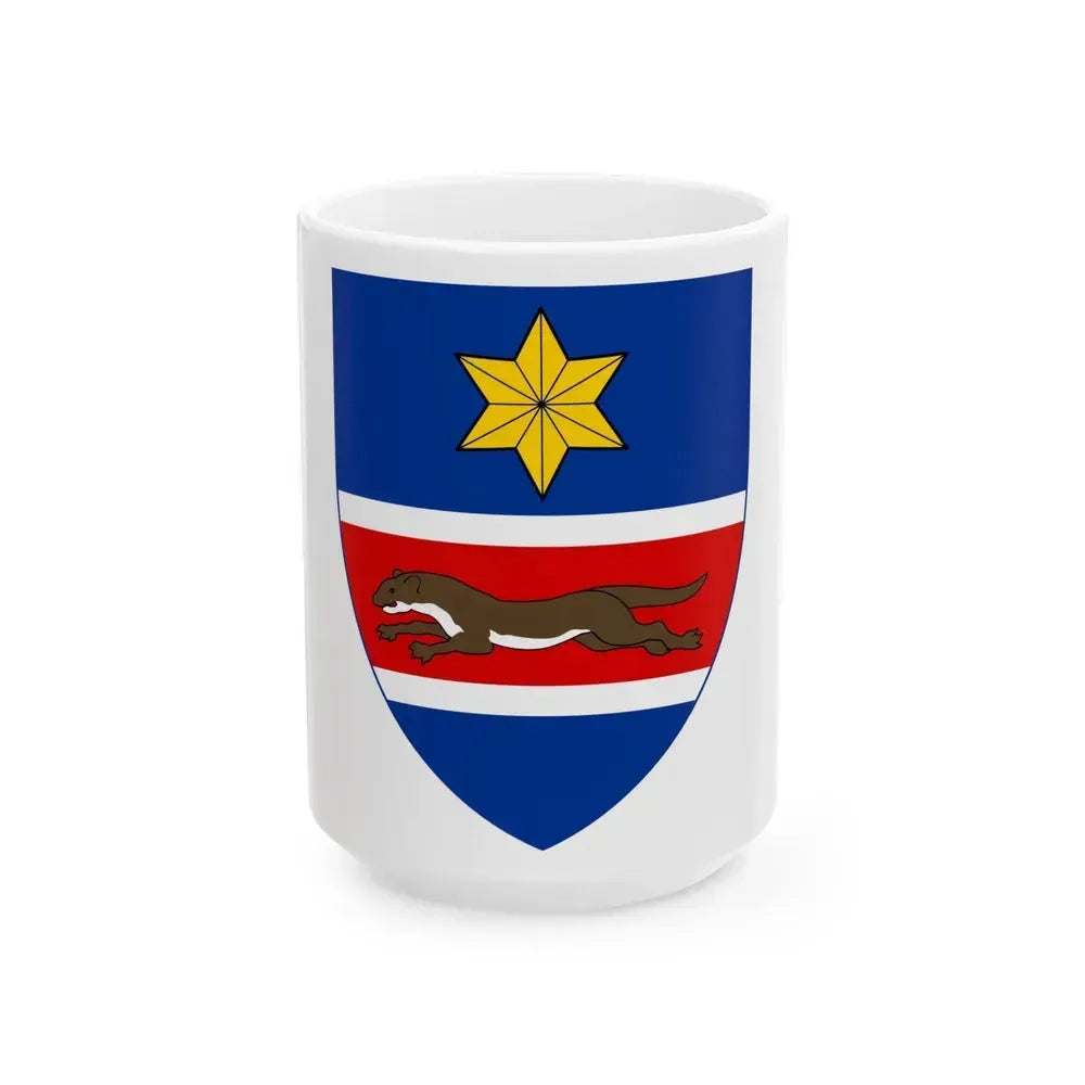Coat of Arms of Slavonia - White Coffee Mug 15oz - Go Mug Yourself