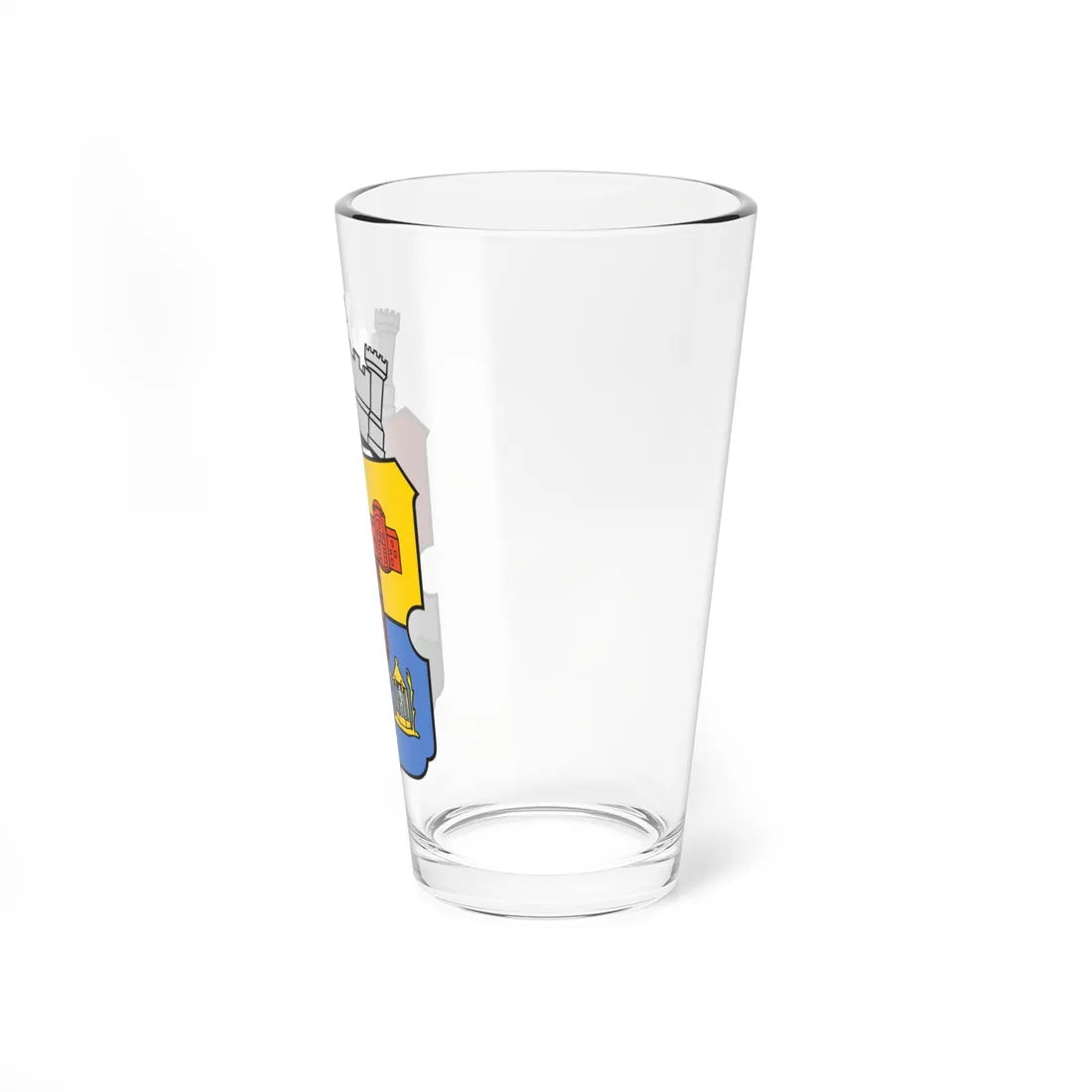 Coat of arms of Sofia 1900-1911 (Bulgaria) (Coat of Arms) Pint Glass 16oz - Go Mug Yourself