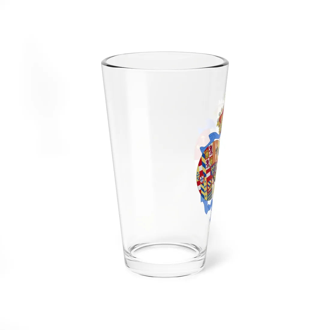 Coat of Arms of Sofia Duchess of Noto (Italy) (Coat of Arms) Pint Glass 16oz - Go Mug Yourself