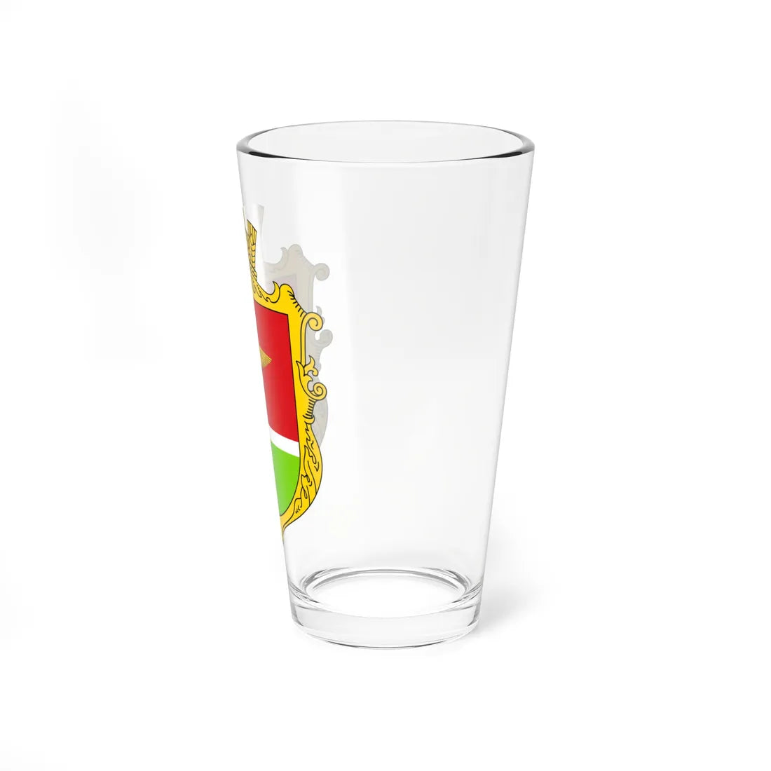 Coat of arms of Sokolivske (Ukraine) (Coat of Arms) Pint Glass 16oz - Go Mug Yourself