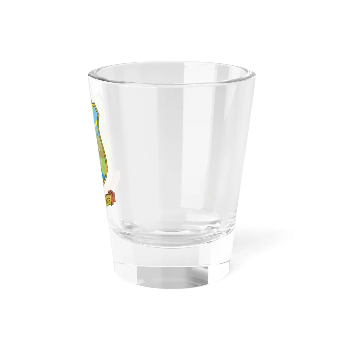 Coat of arms of Sopište Municipality (North Macedonia) (Coat of Arms) Shot Glass 1.5oz - Go Mug Yourself