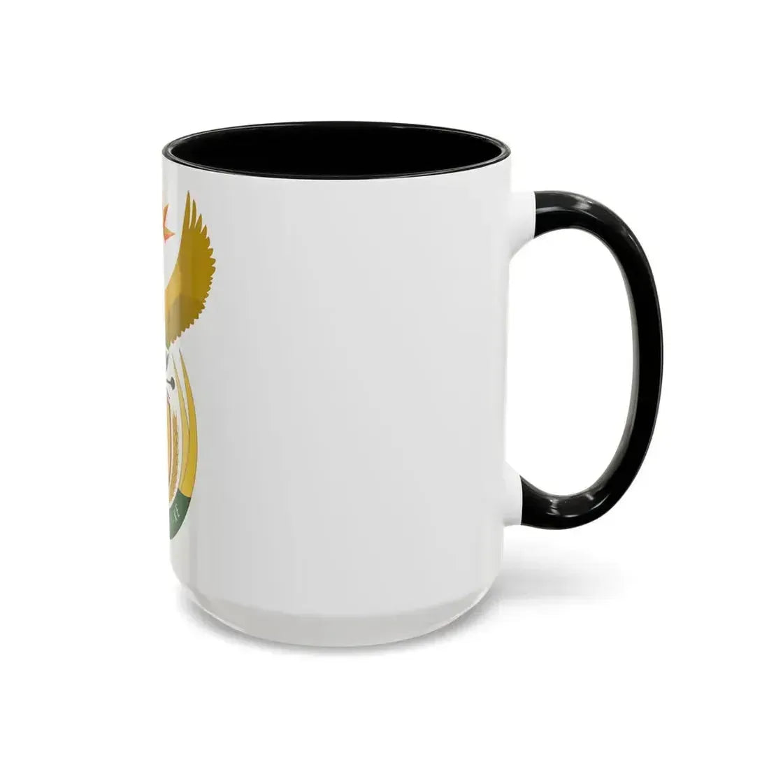 Coat of arms of South Africa - Accent Coffee Mug - Go Mug Yourself
