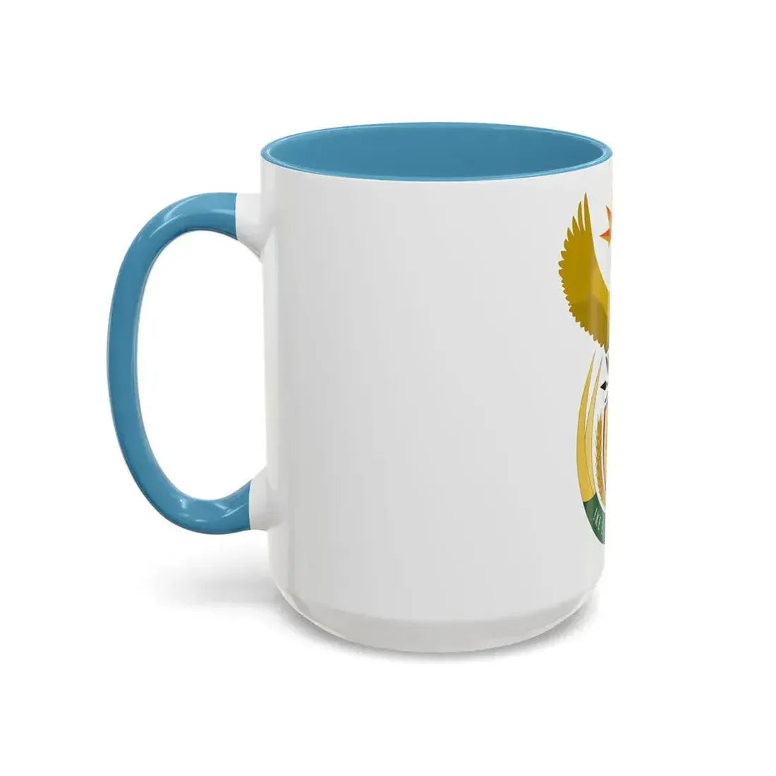Coat of arms of South Africa - Accent Coffee Mug - Go Mug Yourself