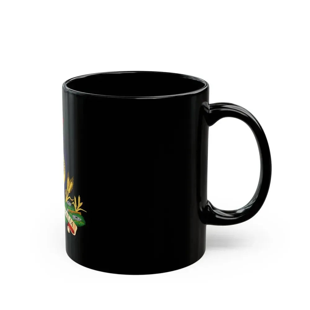 Coat of arms of South Australia - Black Coffee Mug - Go Mug Yourself