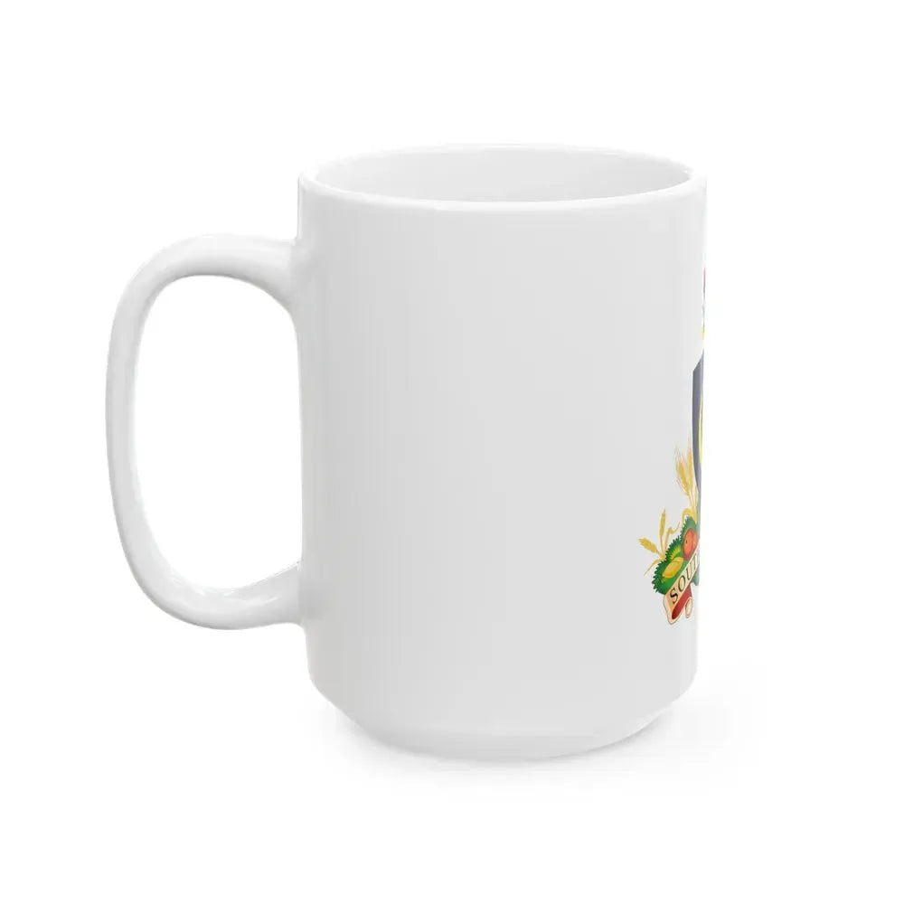 Coat of arms of South Australia - White Coffee Mug - Go Mug Yourself