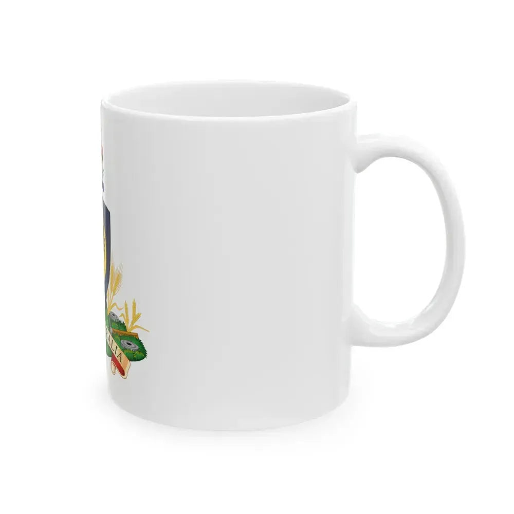 Coat of arms of South Australia - White Coffee Mug - Go Mug Yourself