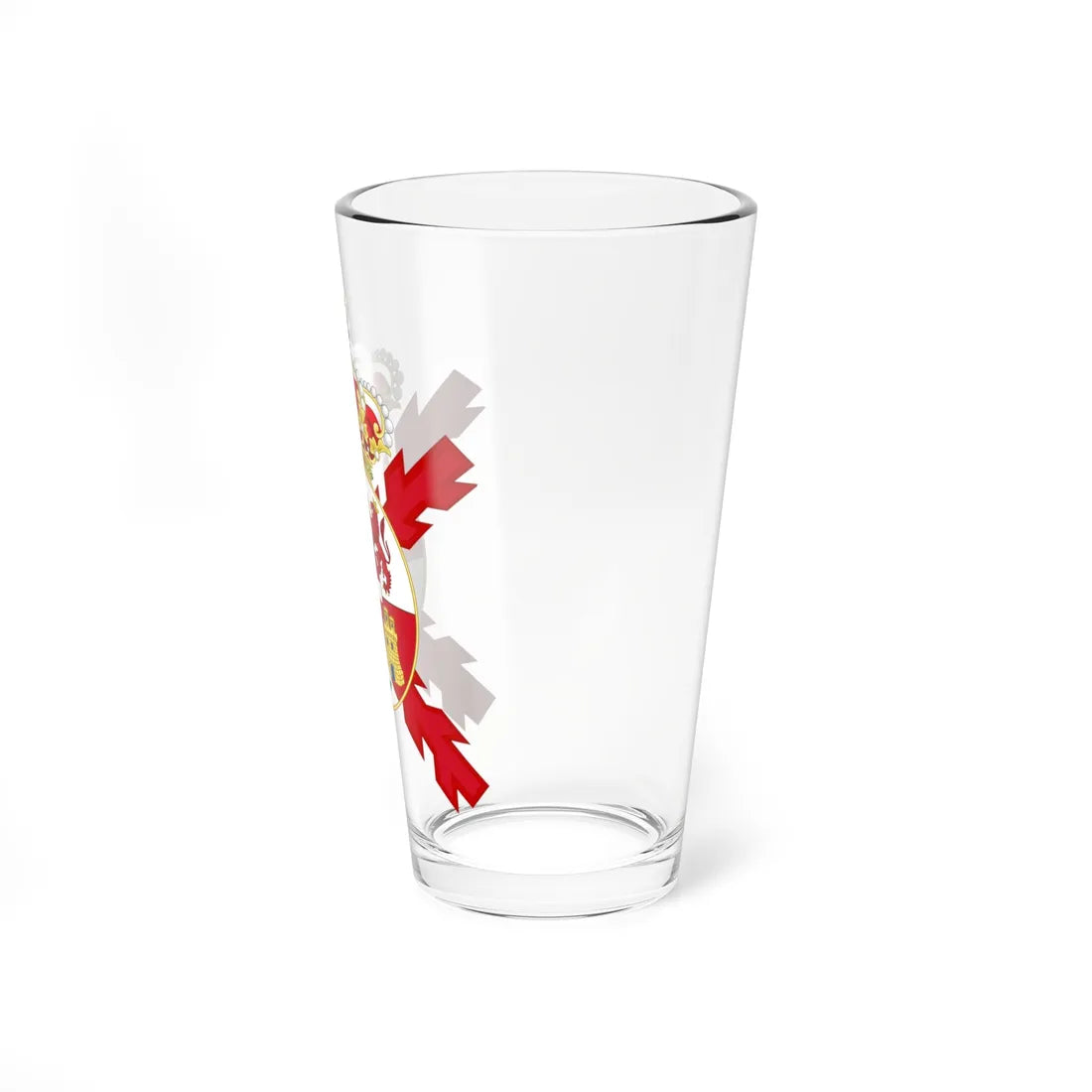 Coat of arms of Spain 1871-1873-Version of the Colours (Spain) (Coat of Arms) Pint Glass 16oz - Go Mug Yourself