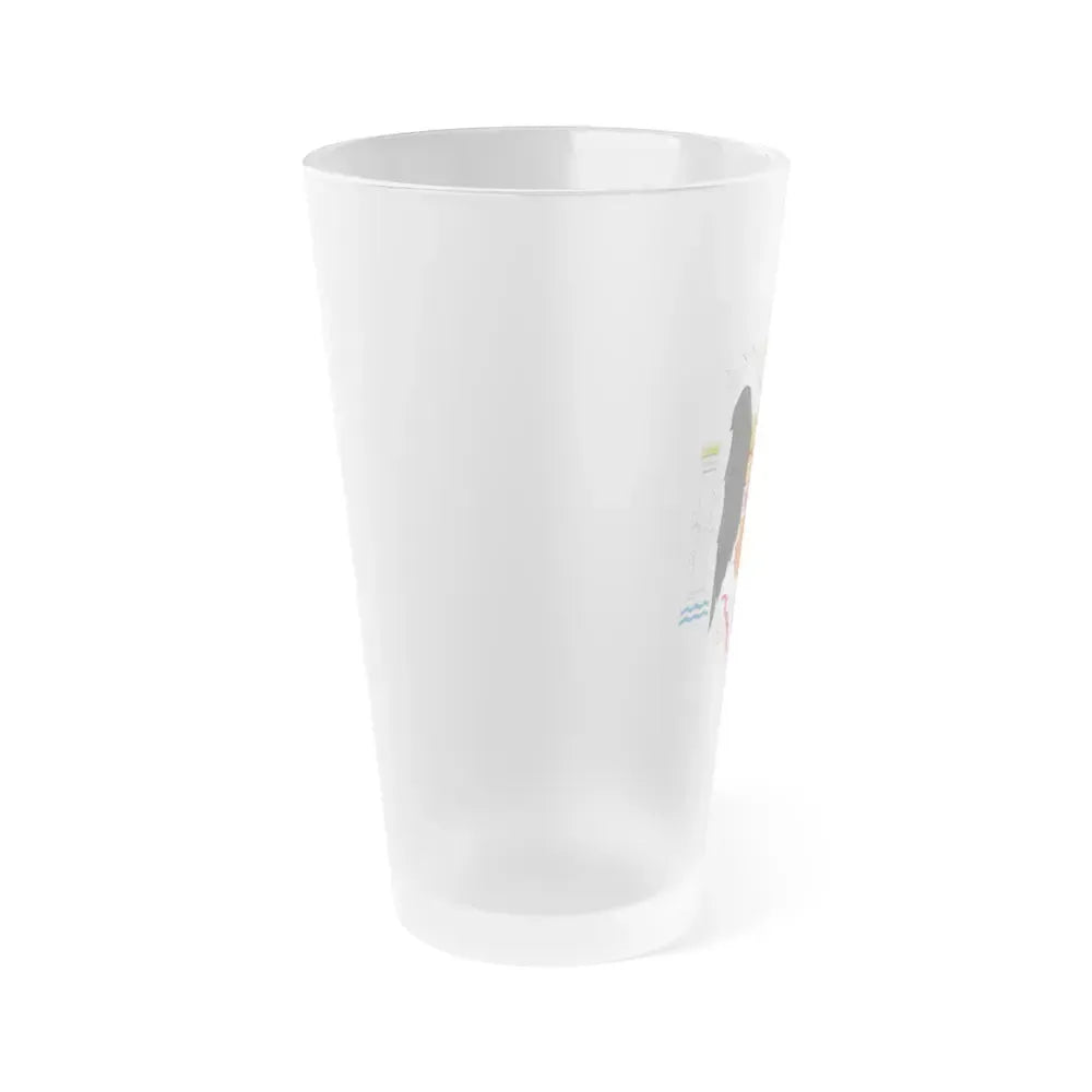 Coat of Arms of Spain (1939-1945) - Frosted Pint Glass 16oz - Go Mug Yourself