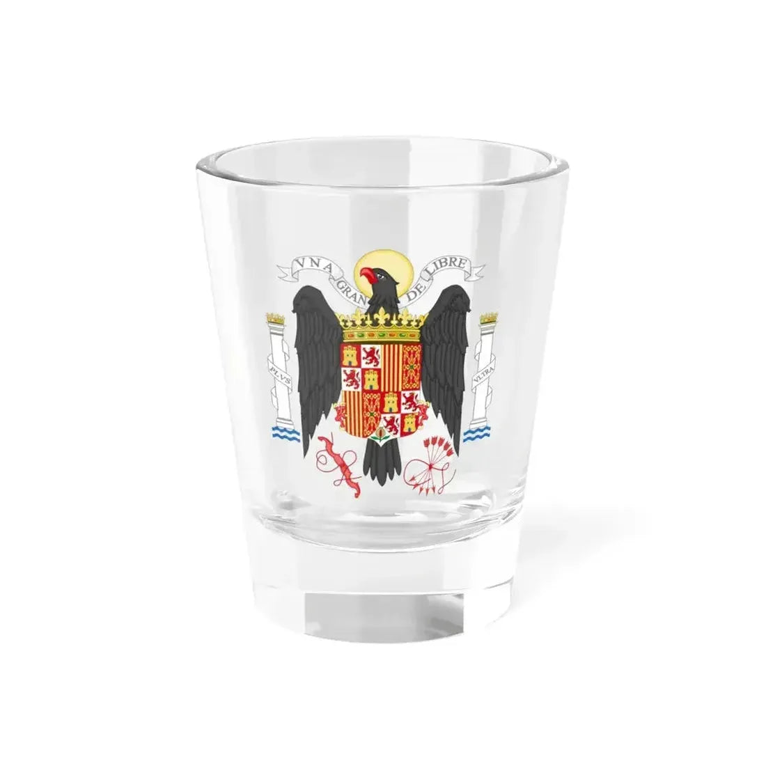 Coat of Arms of Spain (1939-1945) - Shot Glass 1.5oz 1.5oz - Go Mug Yourself