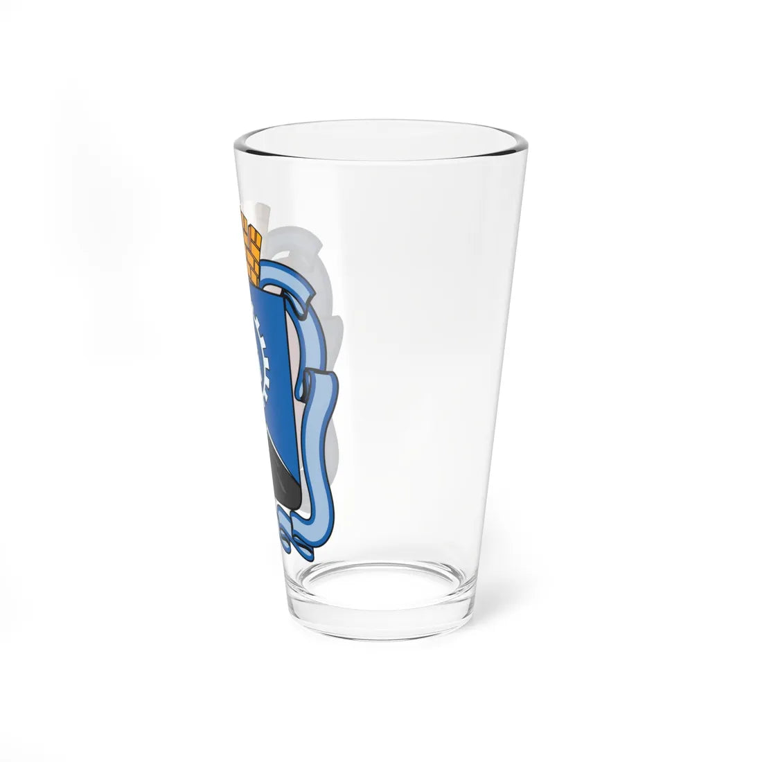 Coat of Arms of Stakhanov 2024 (Ukraine) (Coat of Arms) Pint Glass 16oz - Go Mug Yourself