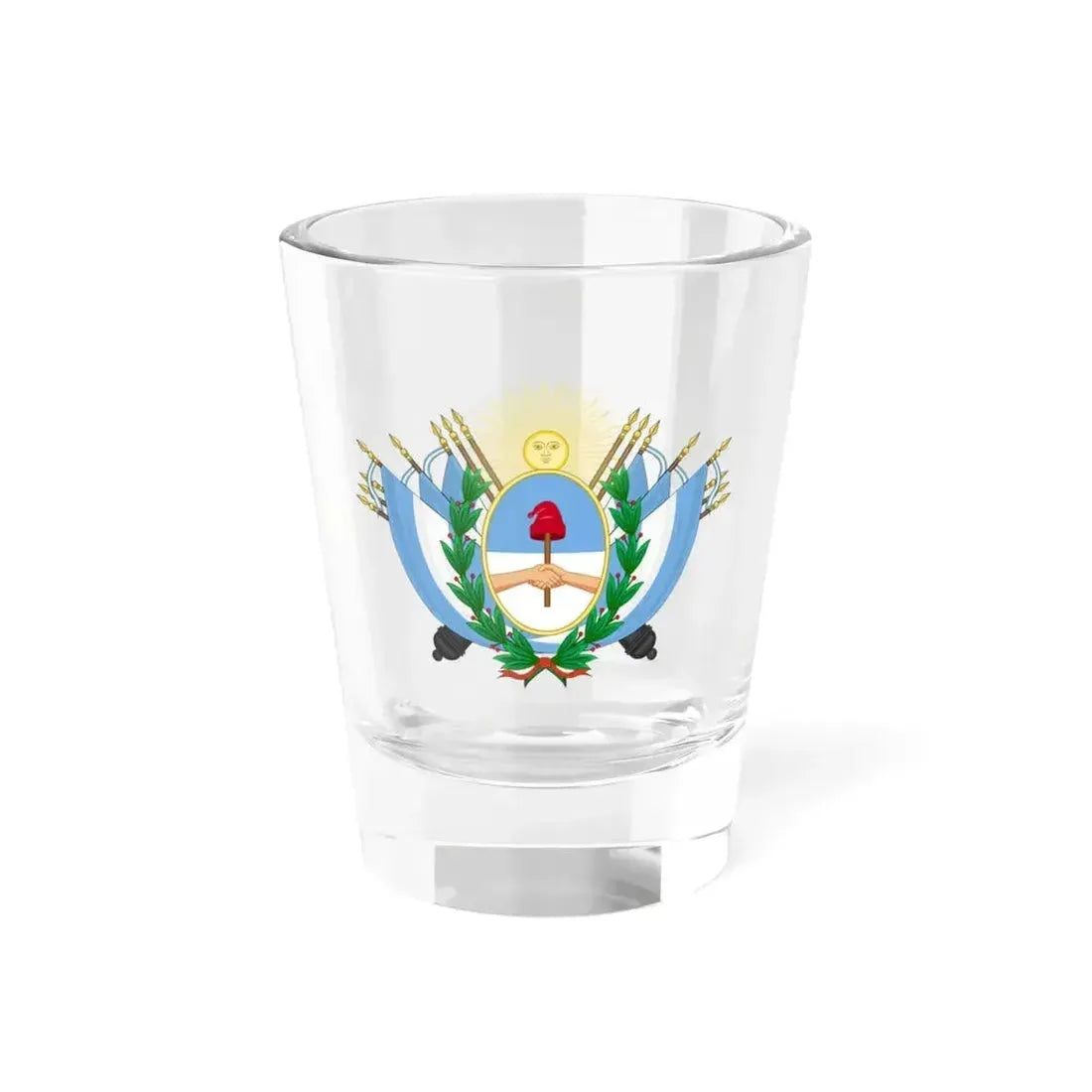 Coat of Arms of State of Buenos Ayres - Shot Glass 1.5oz 1.5oz - Go Mug Yourself