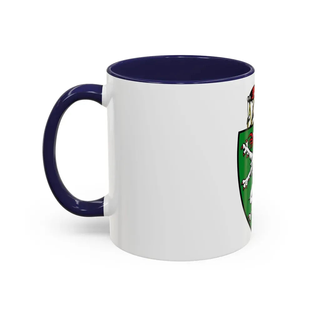 Coat of Arms of Steiermark Austria - Accent Coffee Mug - Go Mug Yourself