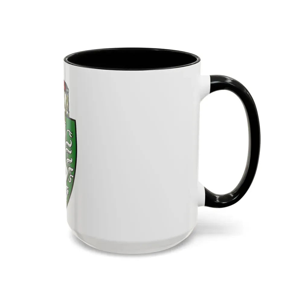 Coat of Arms of Steiermark Austria - Accent Coffee Mug - Go Mug Yourself