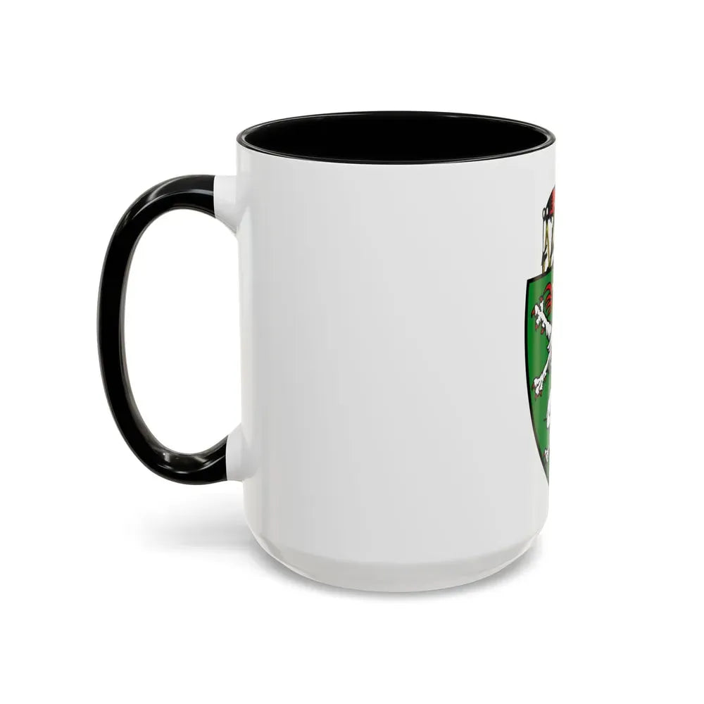 Coat of Arms of Steiermark Austria - Accent Coffee Mug - Go Mug Yourself