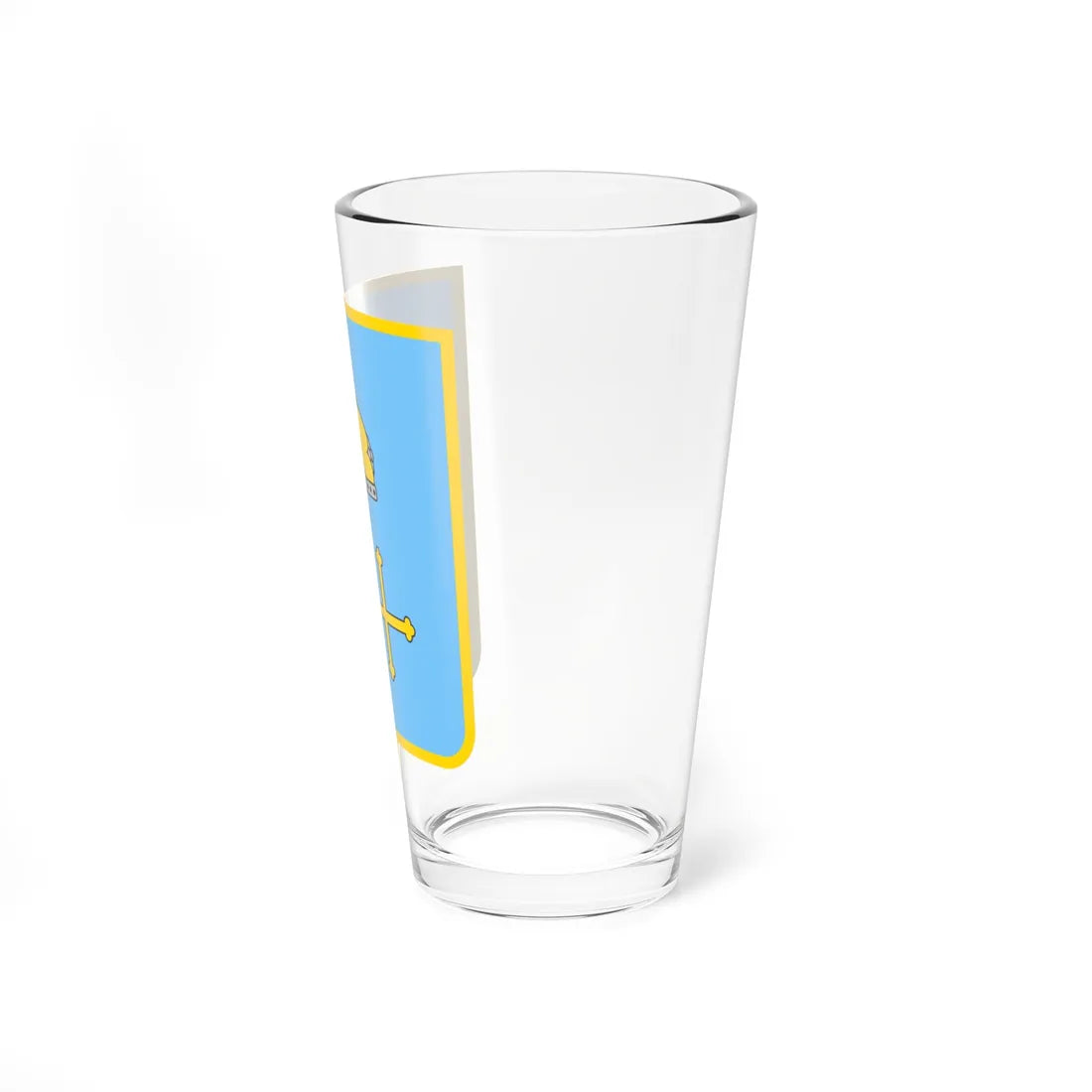 Coat of Arms of Sumy Oblast (Ukraine) (Coat of Arms) Pint Glass 16oz - Go Mug Yourself