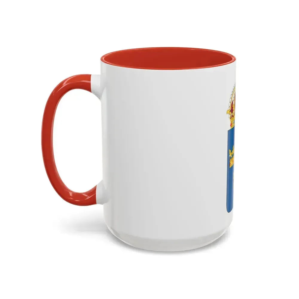 Coat of arms of Sweden - Accent Coffee Mug - Go Mug Yourself
