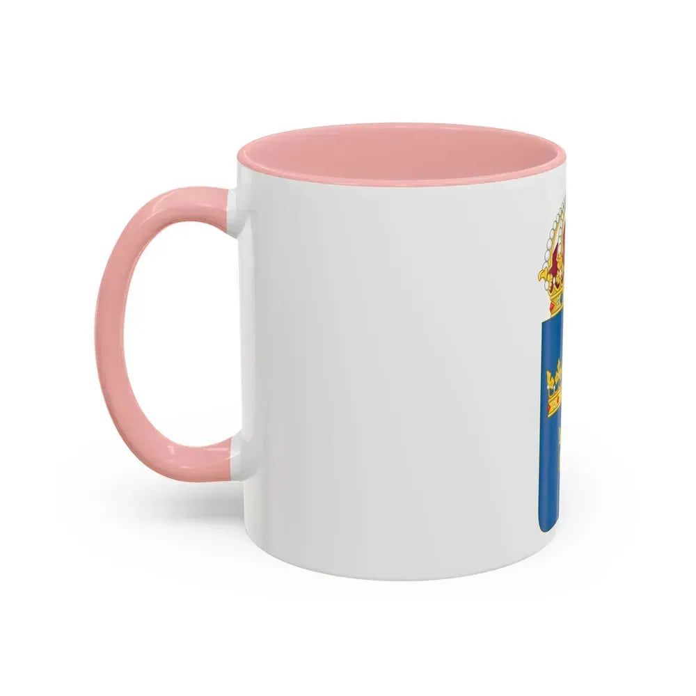 Coat of arms of Sweden - Accent Coffee Mug - Go Mug Yourself