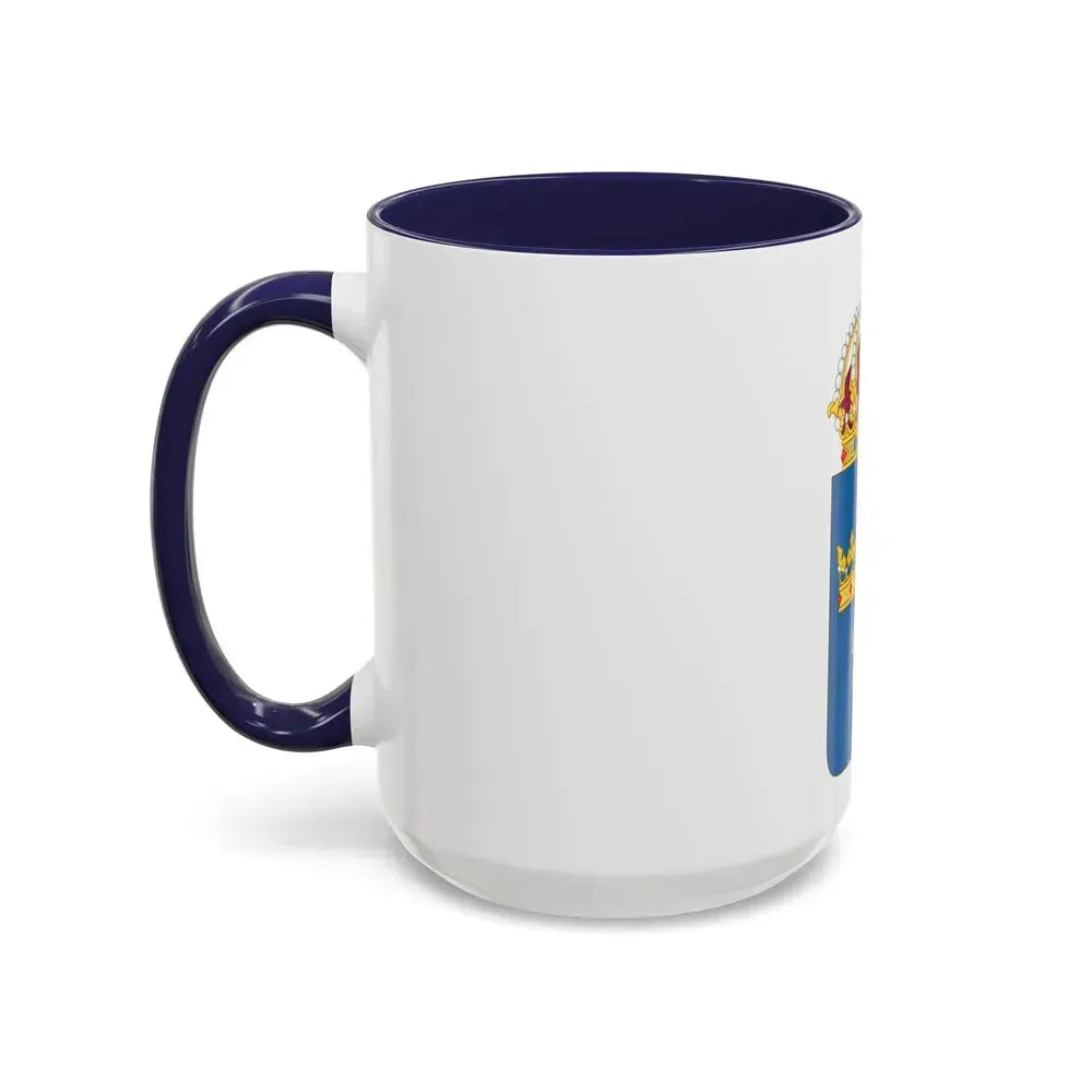 Coat of arms of Sweden - Accent Coffee Mug - Go Mug Yourself