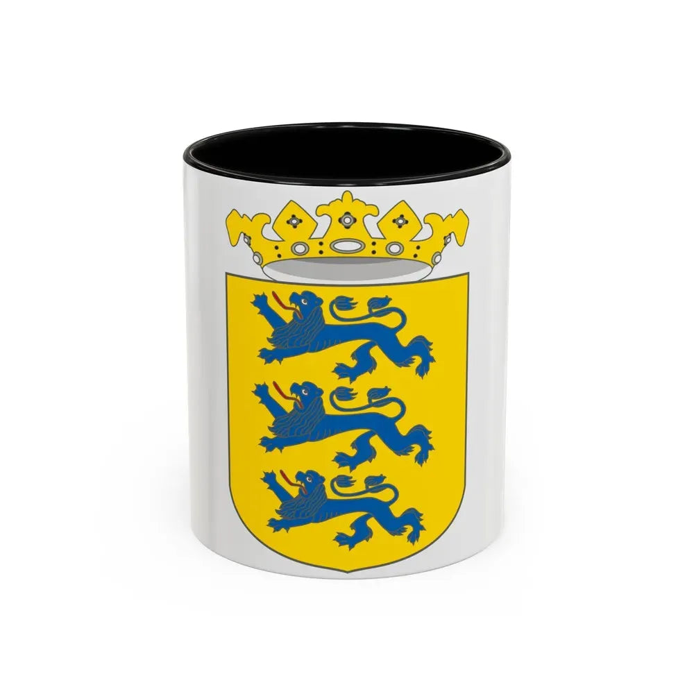 Coat of arms of Swedish Estonia - Accent Coffee Mug 11oz Black - Go Mug Yourself