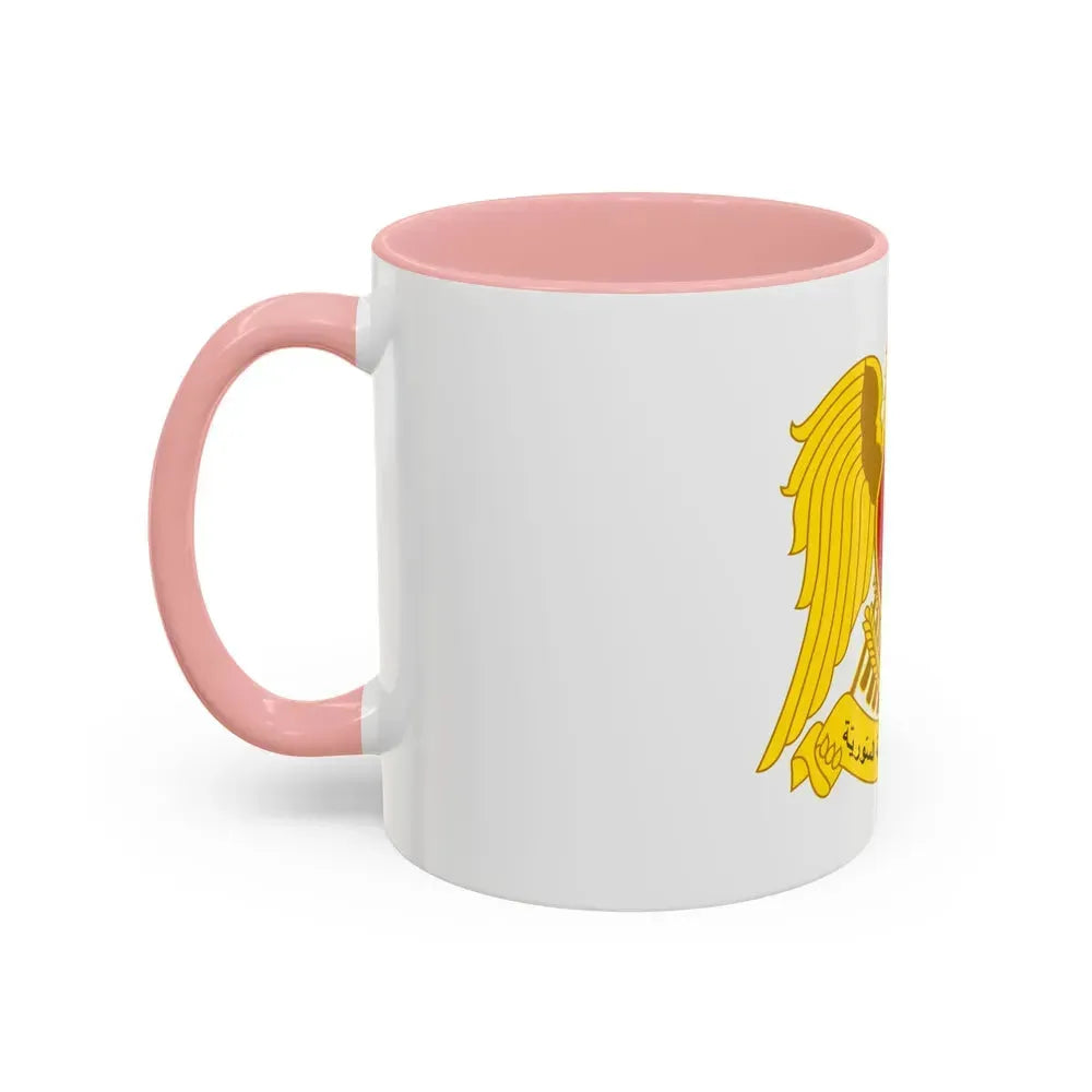Coat of arms of Syria - Accent Coffee Mug - Go Mug Yourself