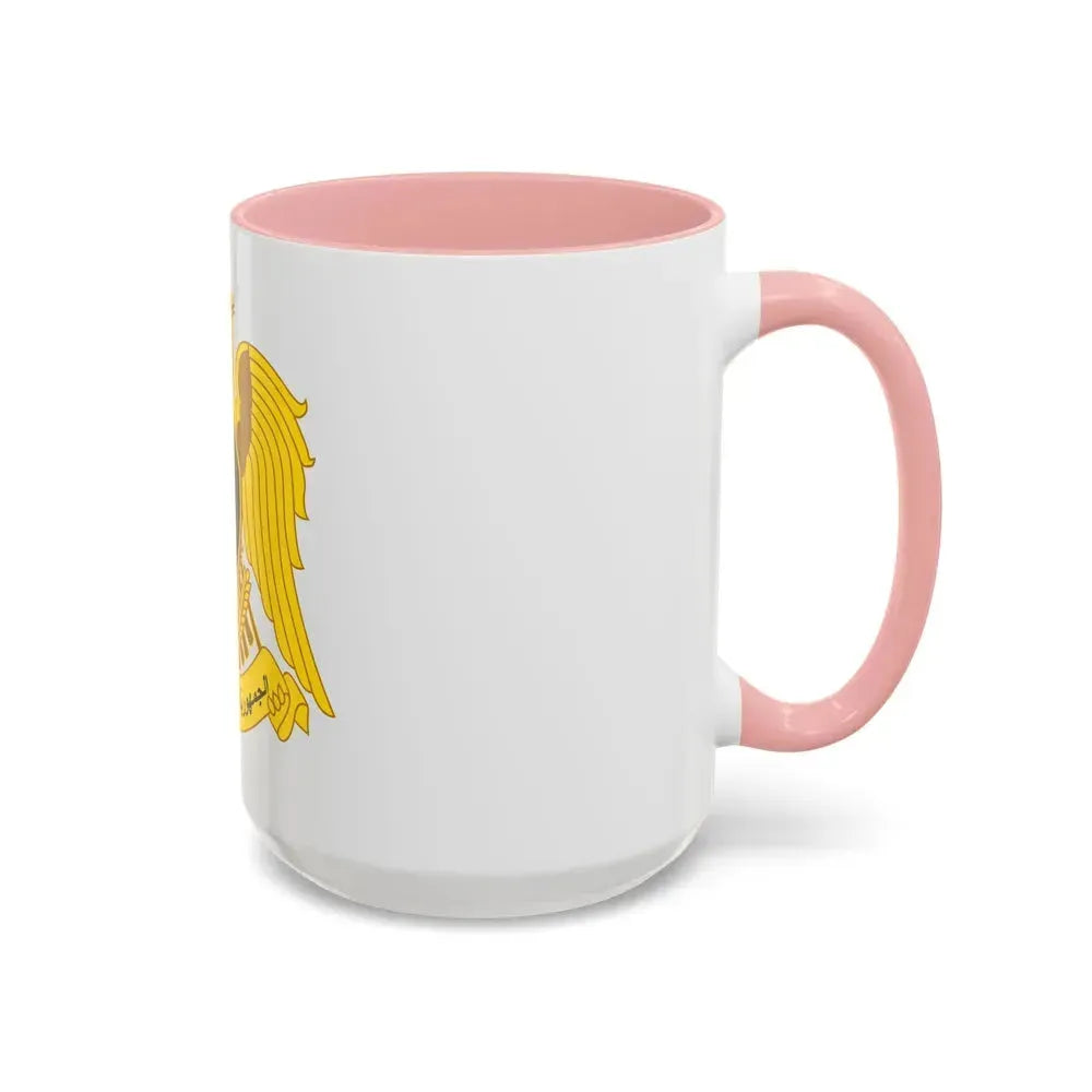Coat of arms of Syria - Accent Coffee Mug - Go Mug Yourself