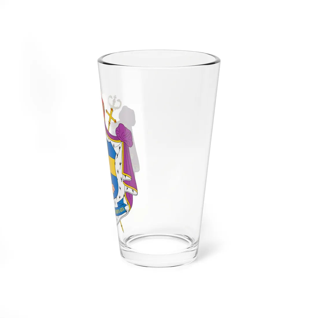 Coat of arms of Taras Senkiv (Ukraine) (Coat of Arms) Pint Glass 16oz - Go Mug Yourself