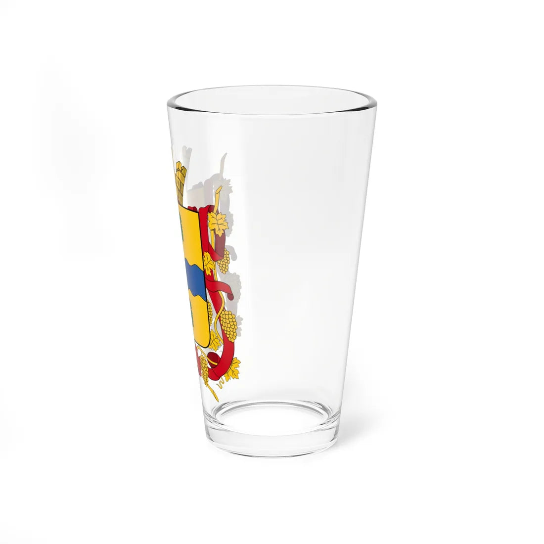 Coat of arms of Taskent 1909 (Russia) (Coat of Arms) Pint Glass 16oz - Go Mug Yourself